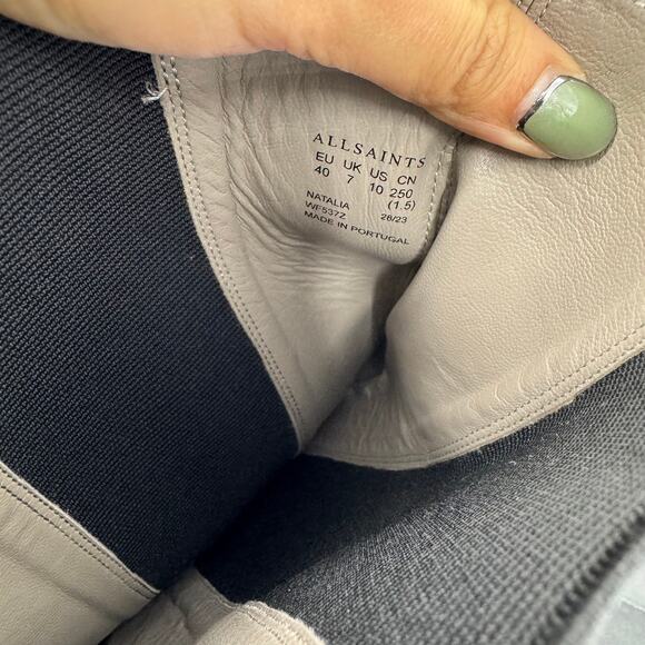 Intentionally Blank Carlos Leather Tall Boot in Black - Picture 5 of 11